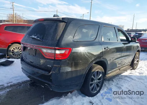 2018 Dodge Durango Gt Awd from USA, damaged, VIN 1C4RDJDG6JC395262